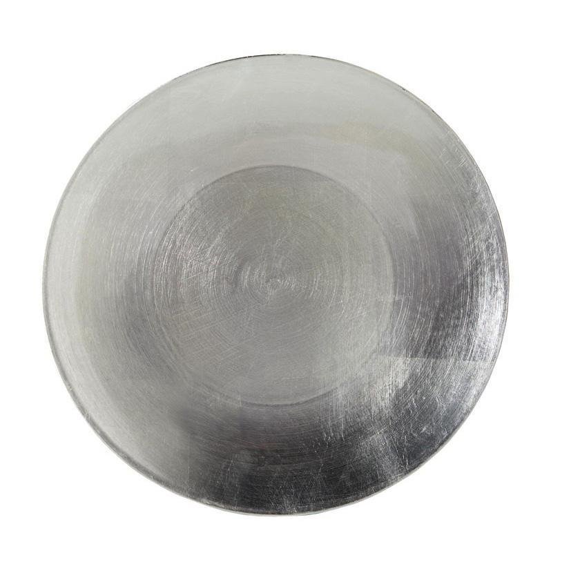 Round Silver Charge Plate - My Christmas