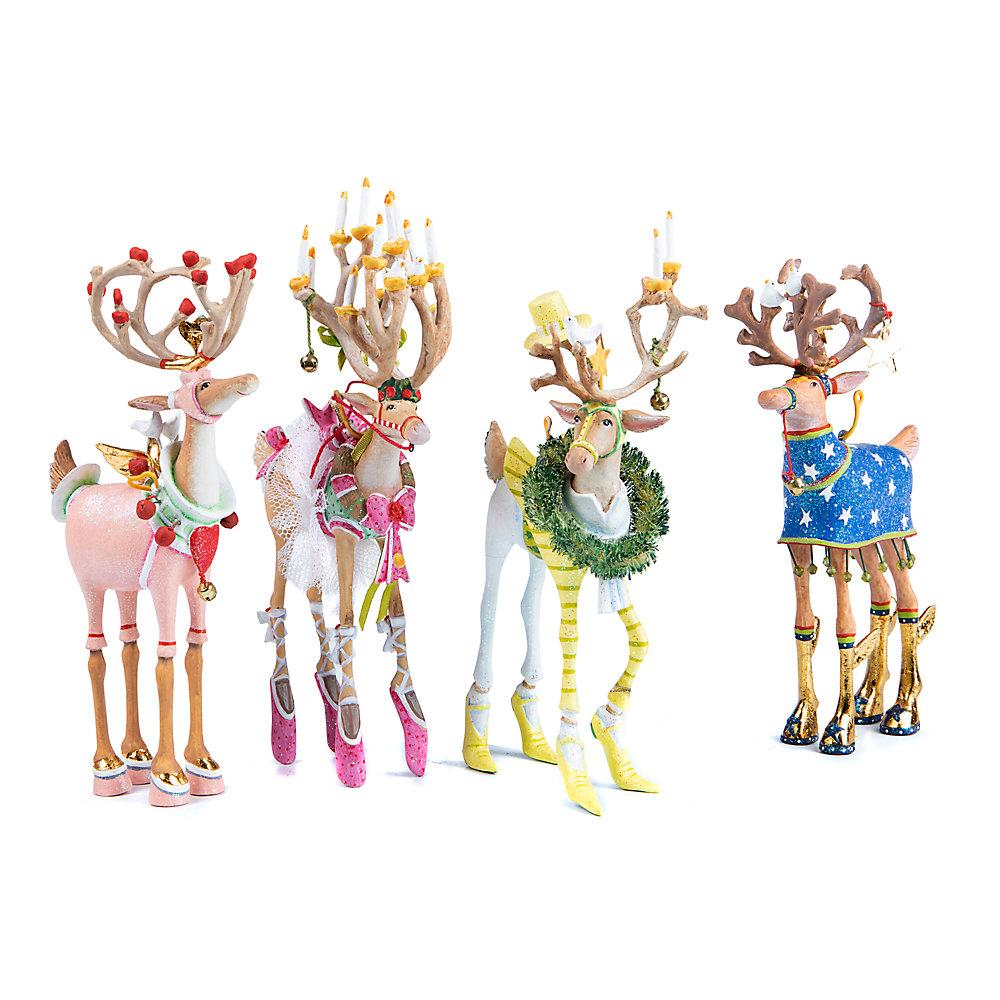 Set of 4 Dashaway Deer, Medium - My Christmas