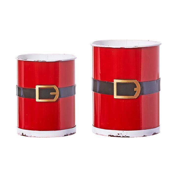 Set Of Santa Belt Container - My Christmas