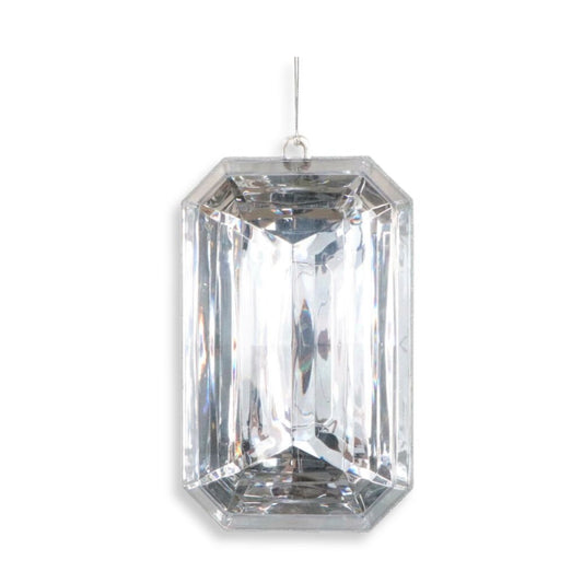 Silver Rectangle Jewel - My Christmas