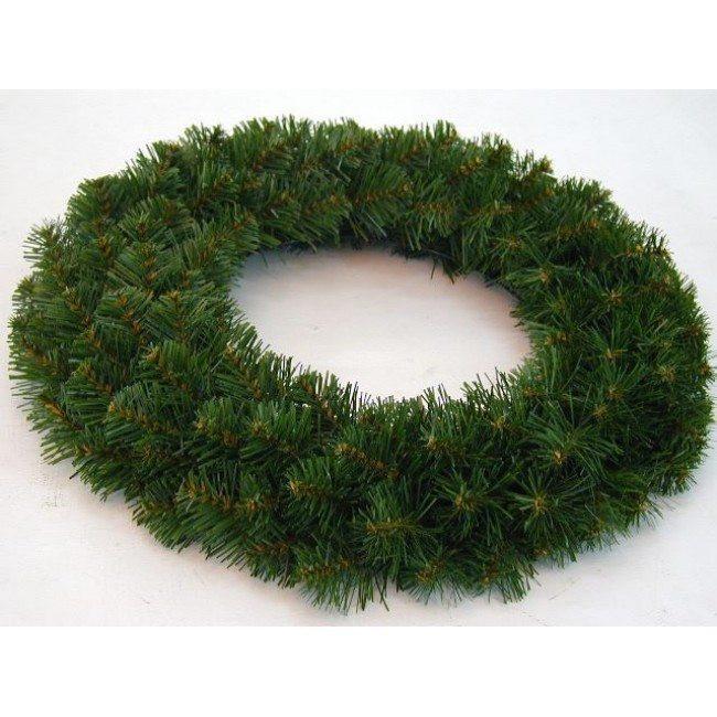 Small Green Wreath with Custom Lighting - My Christmas