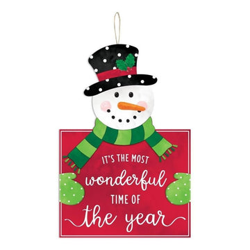 Snowman Sign - My Christmas