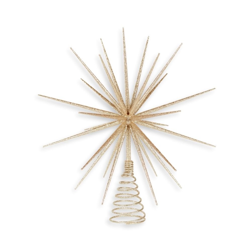 Starburst Champagne Tree Topper - My Christmas