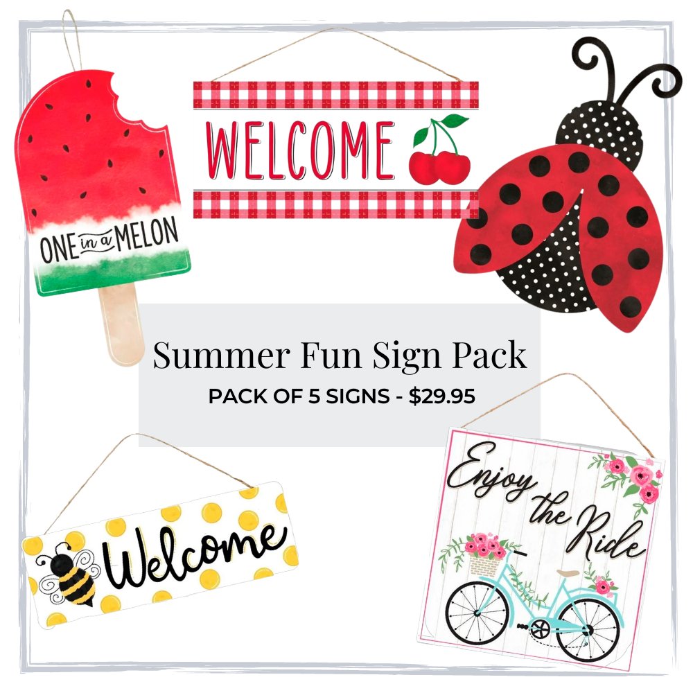 Summer Fun Sign Pack - My Christmas