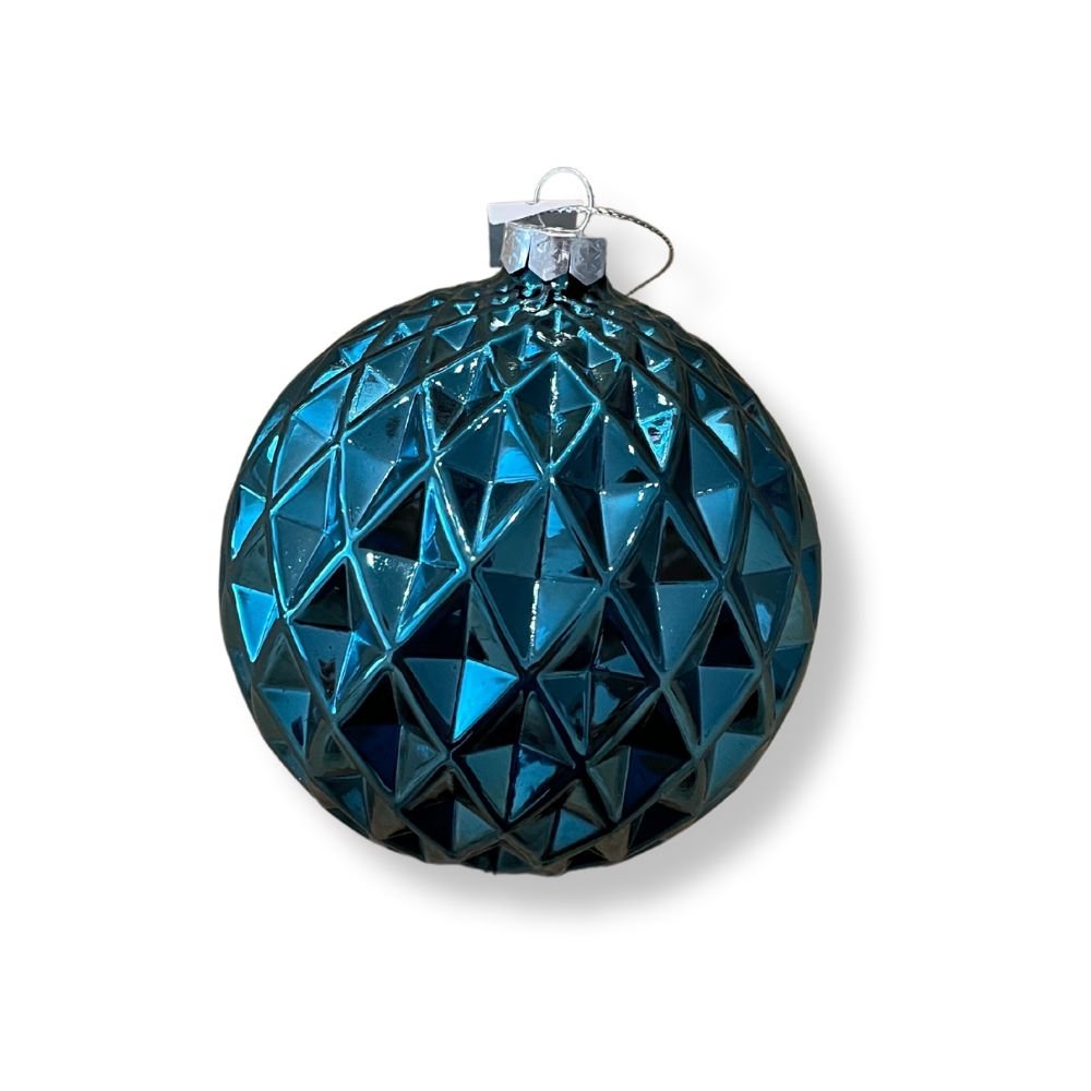 Teal Ball Ornament - My Christmas