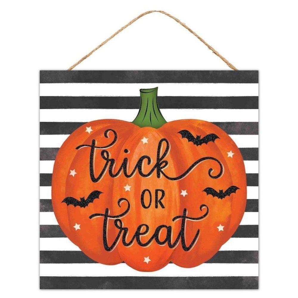 Trick or Treat Halloween Sign - My Christmas