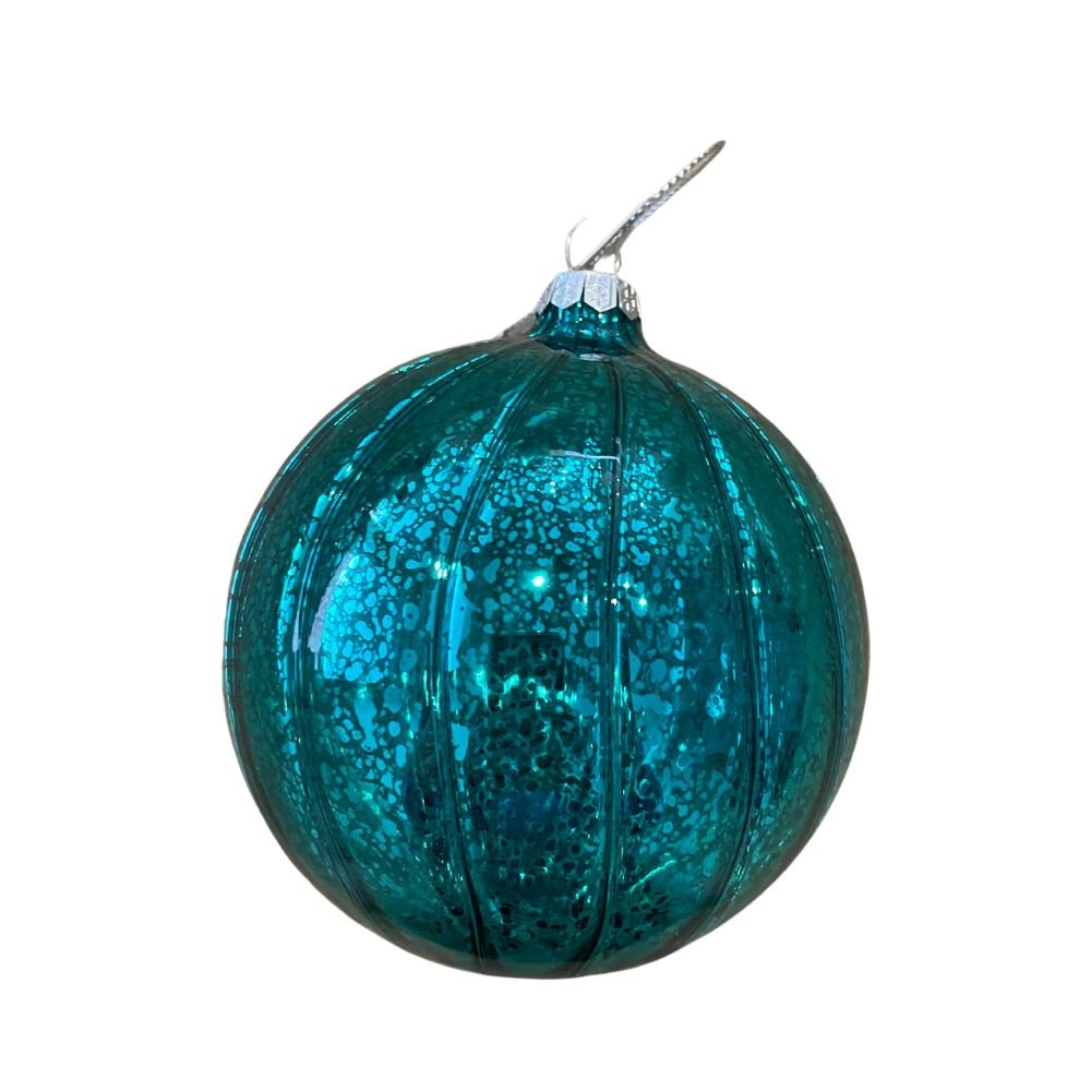 Turquoise Ball Ornament - My Christmas