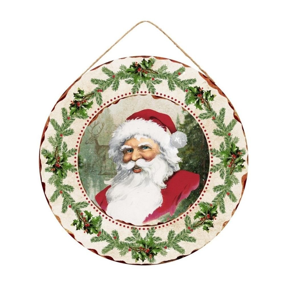 Vintage Santa Sign - My Christmas