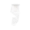 White Net Ribbon - My Christmas