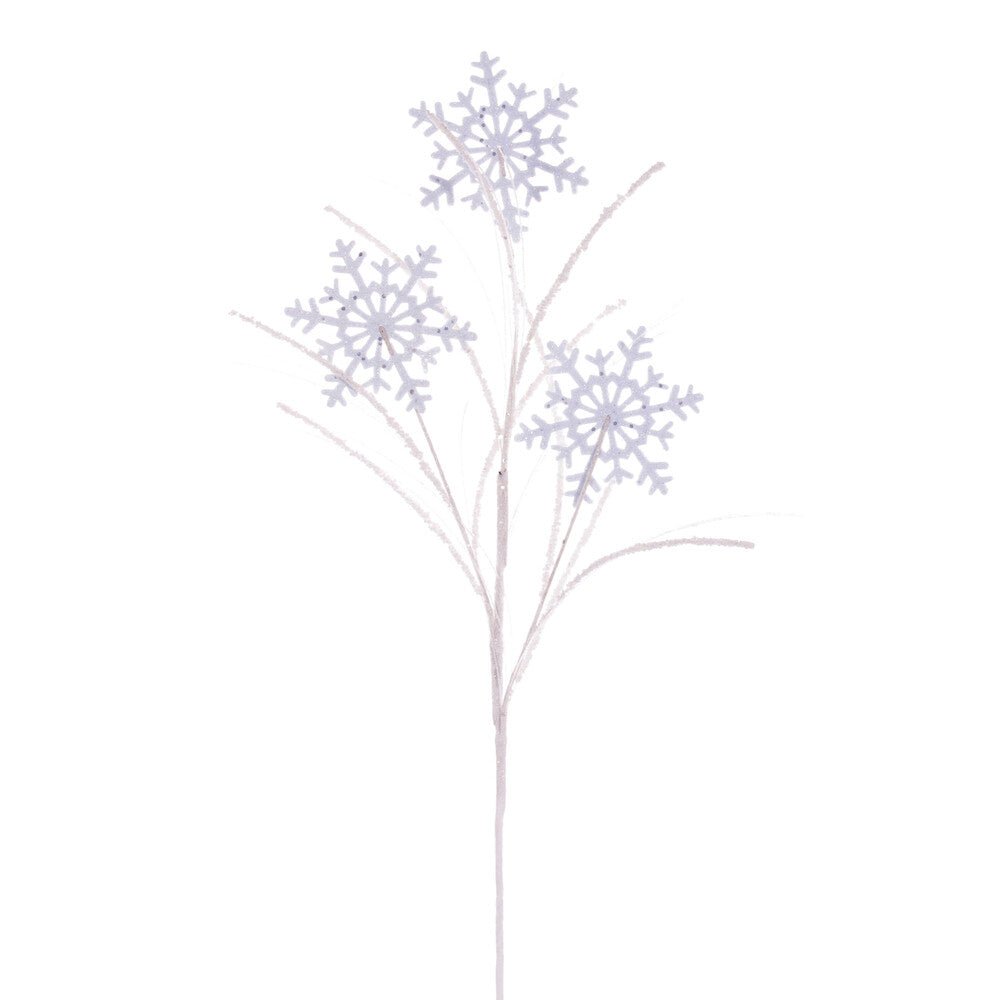 White Snowflake Pick - My Christmas